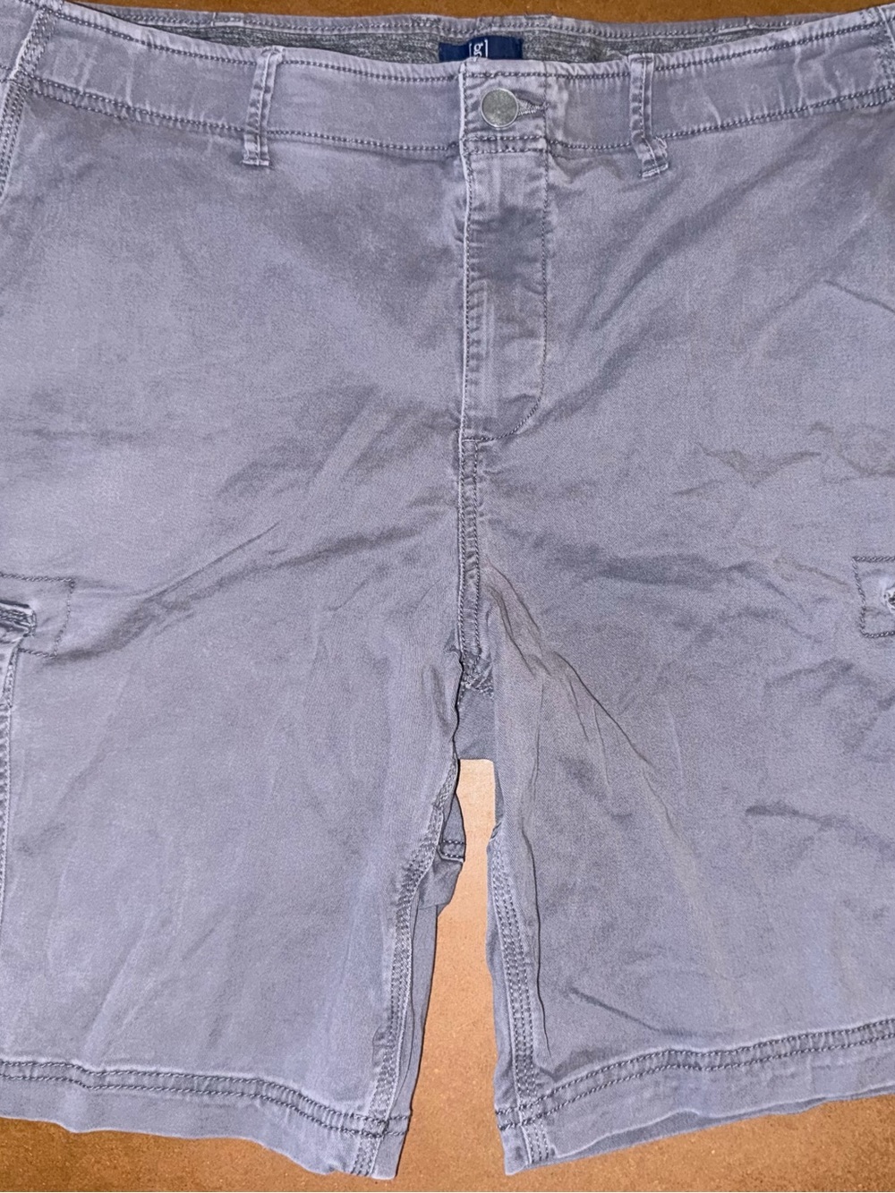 George Men's Gray Casual Shorts